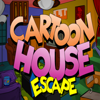 cartoon house escape game